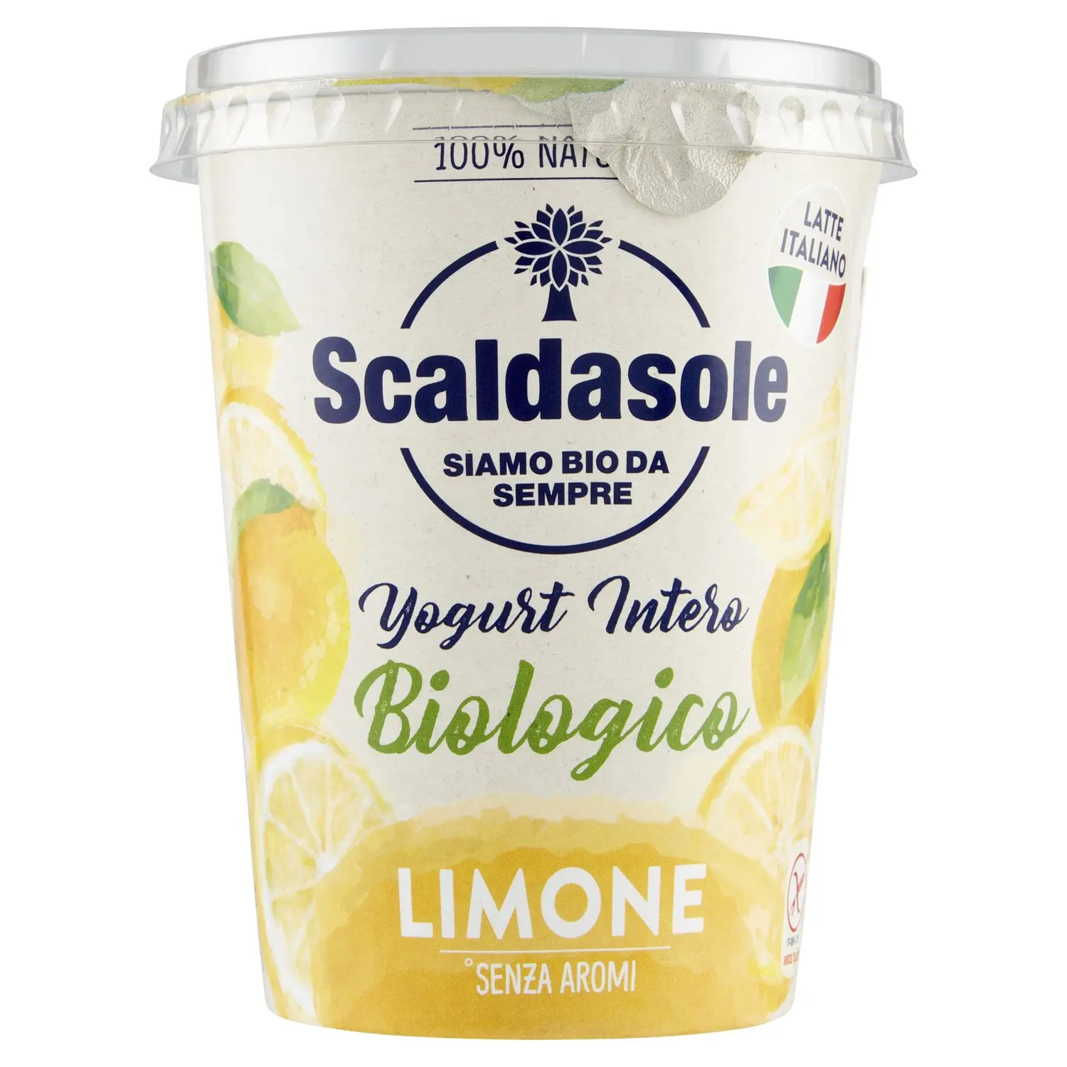 Scaldasole Yogurt Intero Biologico Limone 375 g