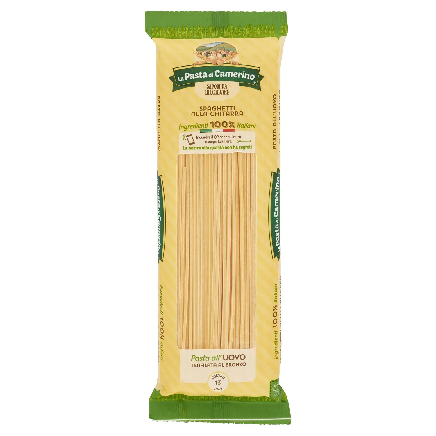 Spaghetti alla Chitarra all'Uovo N.15U - 1,5 KG – Pastificio Chelucci