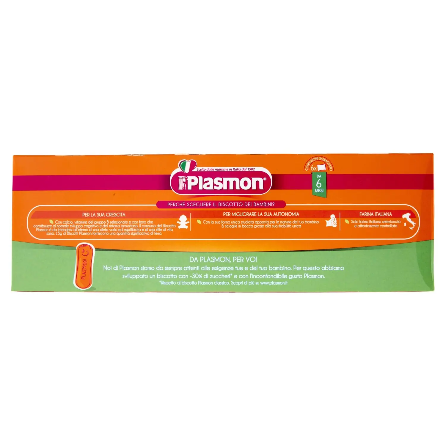 Plasmon Biscotto Classico 1200 g, 1 1 : : Alimentari e cura della  casa