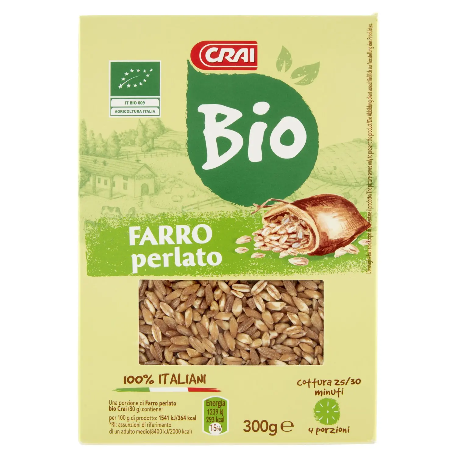 Crai Bio Farro perlato 300 g