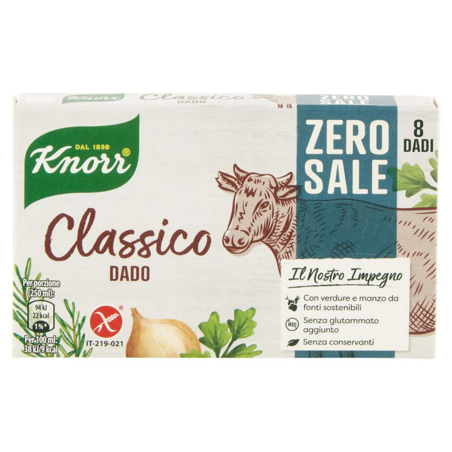 Dadi Knorr classico x 10 
