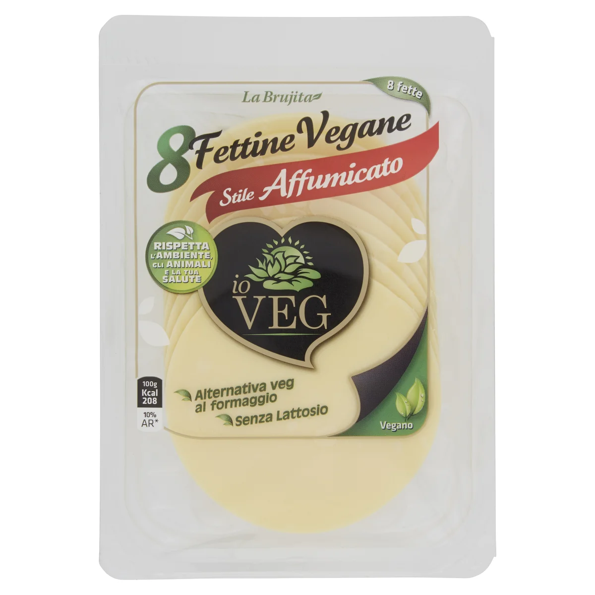 io VEG 8 Fettine Vegane Stile Affumicato 160 g