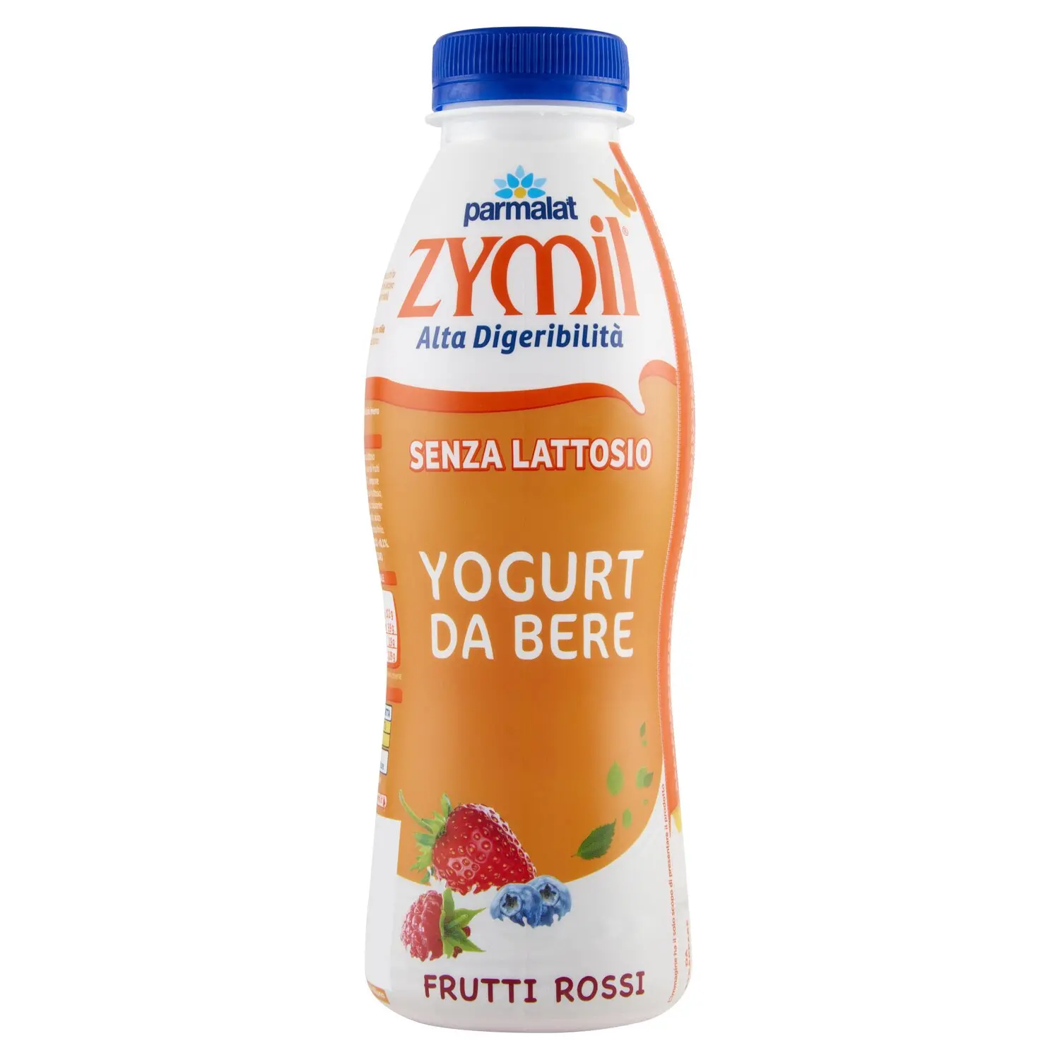 ZYMIL Alta Digeribilità Senza Lattosio Yogurt da Bere Frutti Rossi 500 g