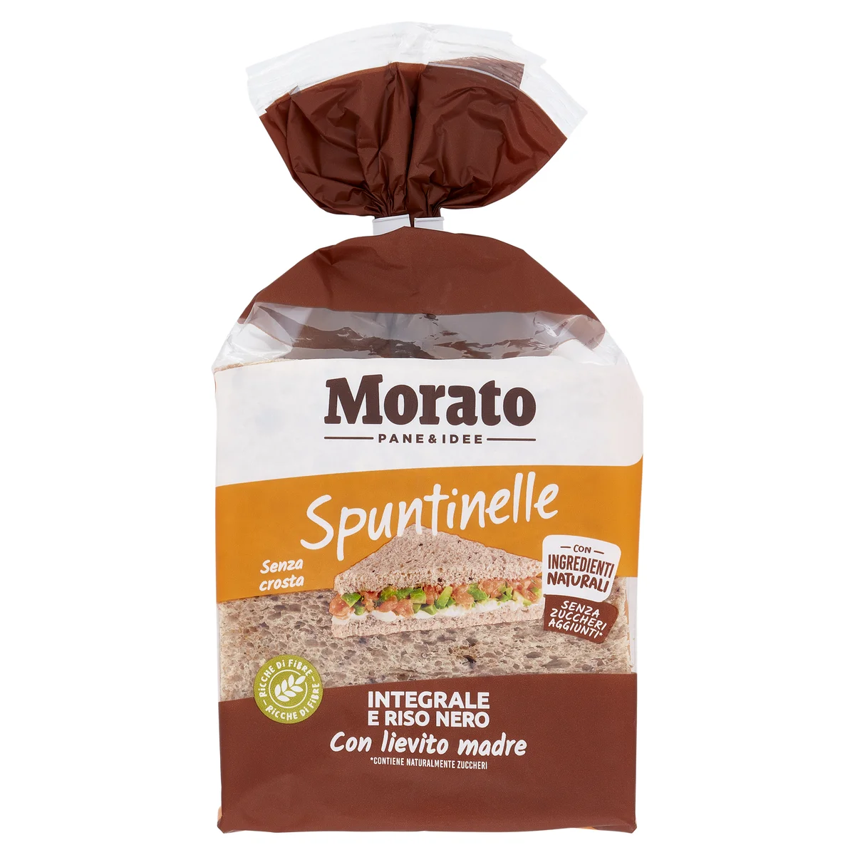 Morato Spuntinelle Integrale e Riso Nero 400 g