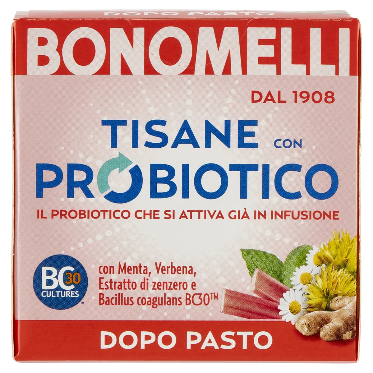 Bonomelli Tisane con Probiotico Dopo Pasto 10 Filtri 20 g