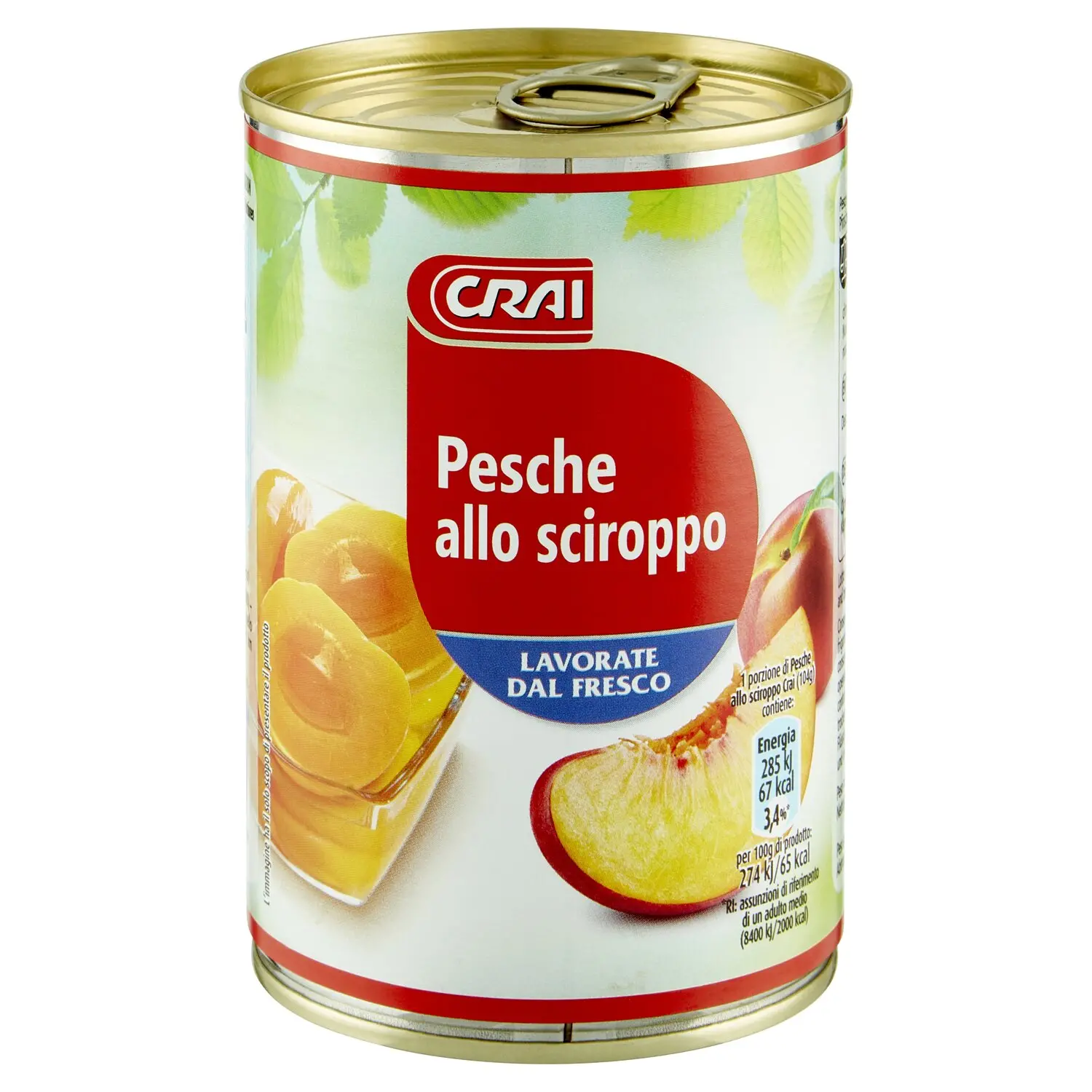 Crai Pesche allo sciroppo 415 g