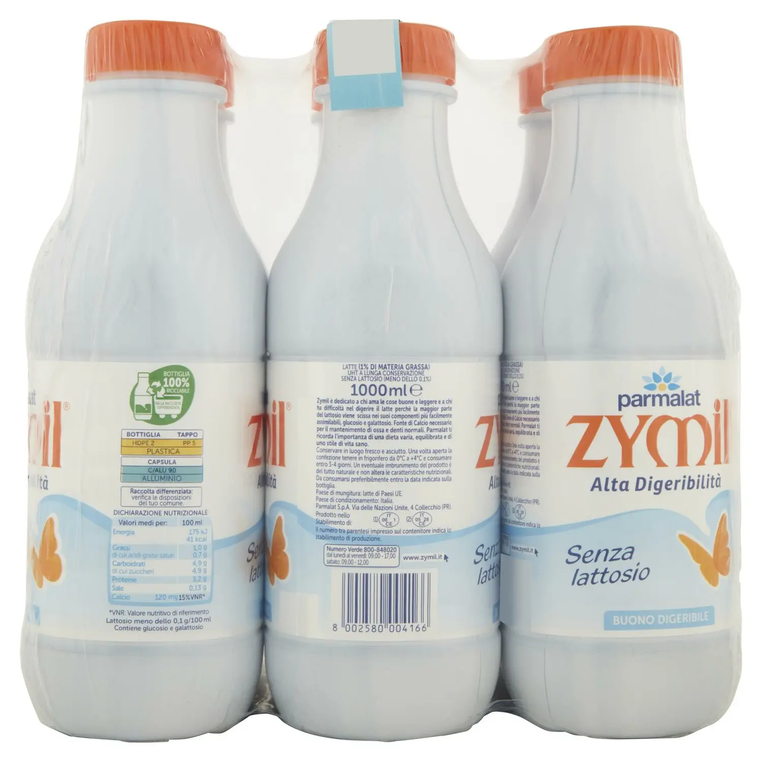 Latte UHT Bio Buono Digeribile: Senza Lattosio - Zymil