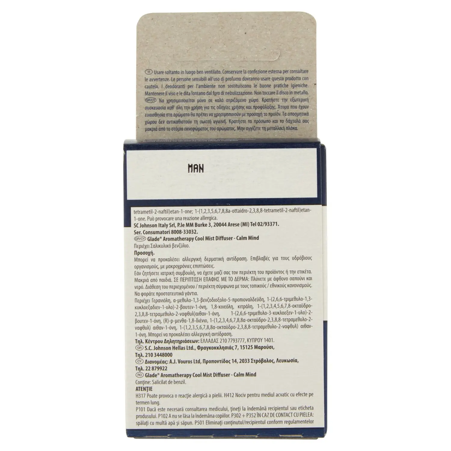 Glade® Aromatherapy Diffusore di oli essenziali Ricarica Calm Mind 17,4ml