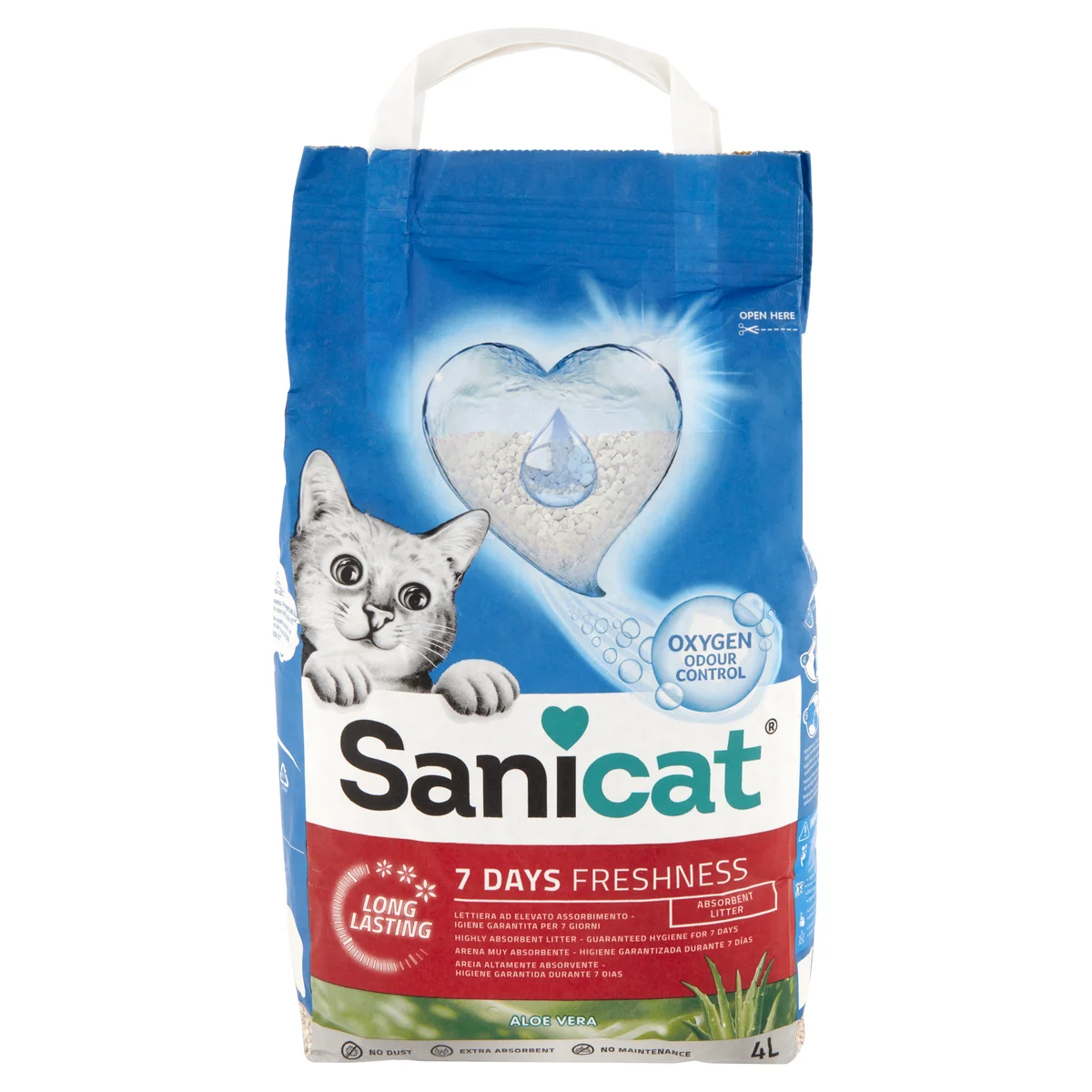 Sanicat 7 Days Freshness Aloe Vera 4 L