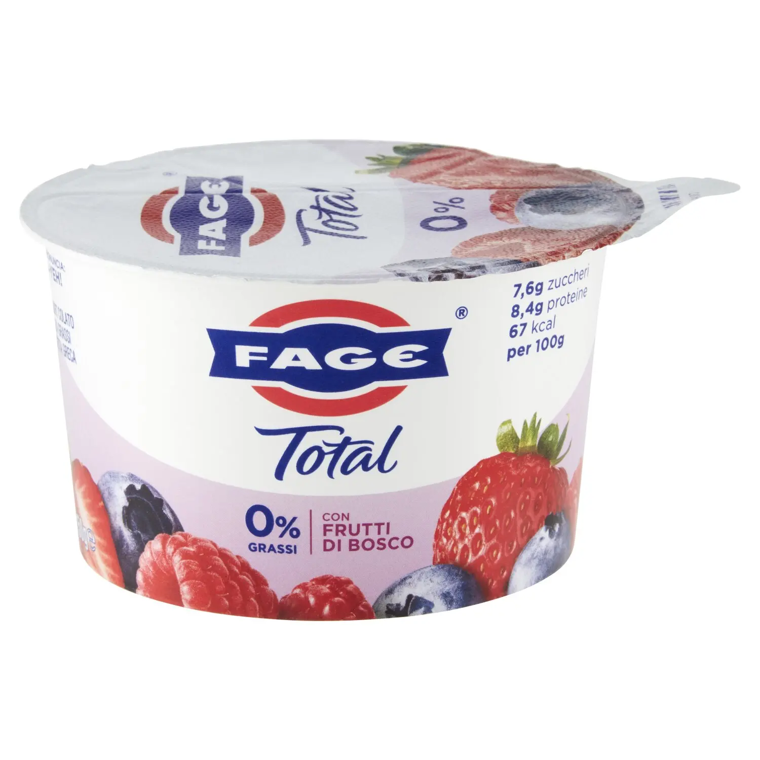 Fage Total 0% Grassi con Frutti di Bosco 150 g