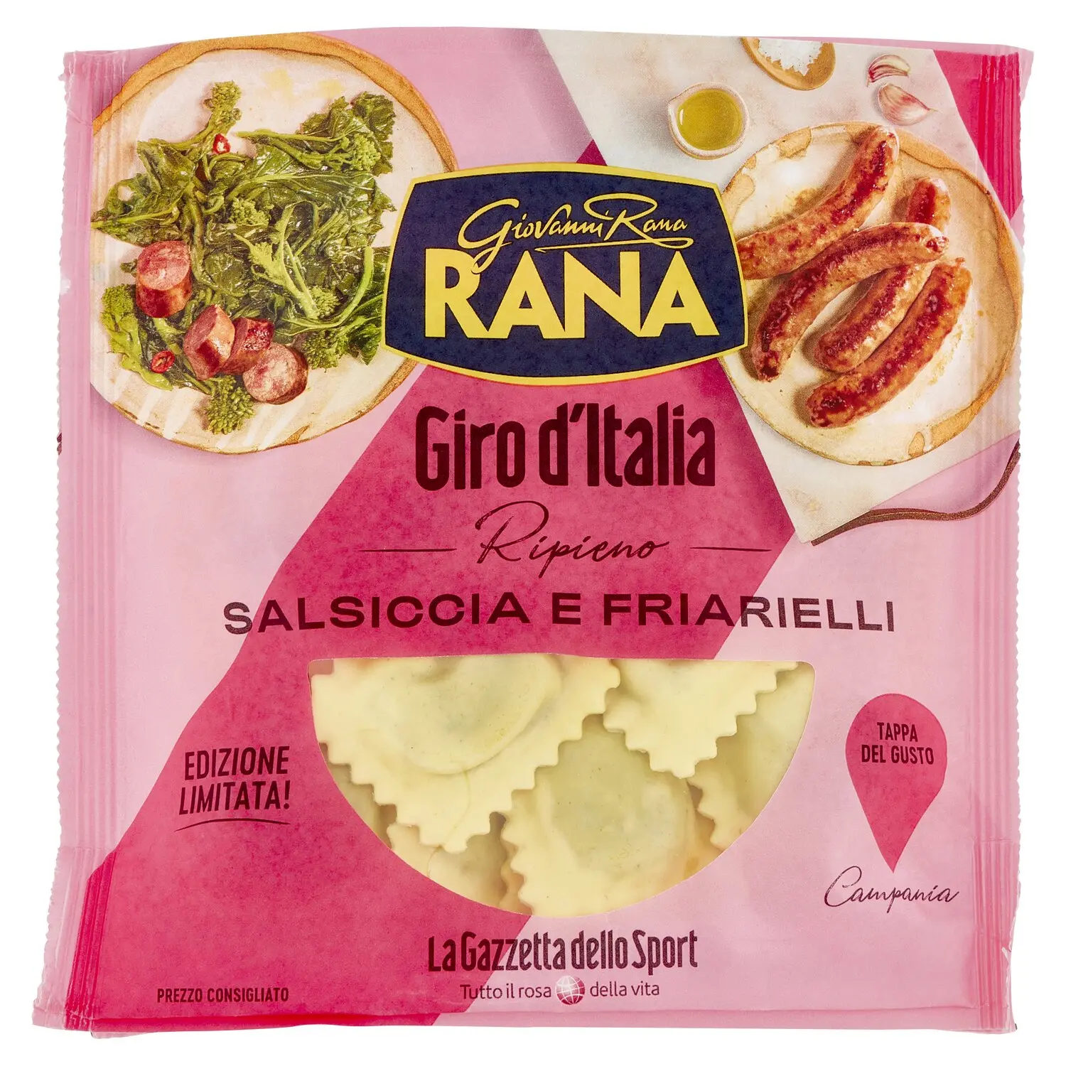 Giovanni Rana Giro d'Italia Ripieno Salsiccia e Friarielli 250 g