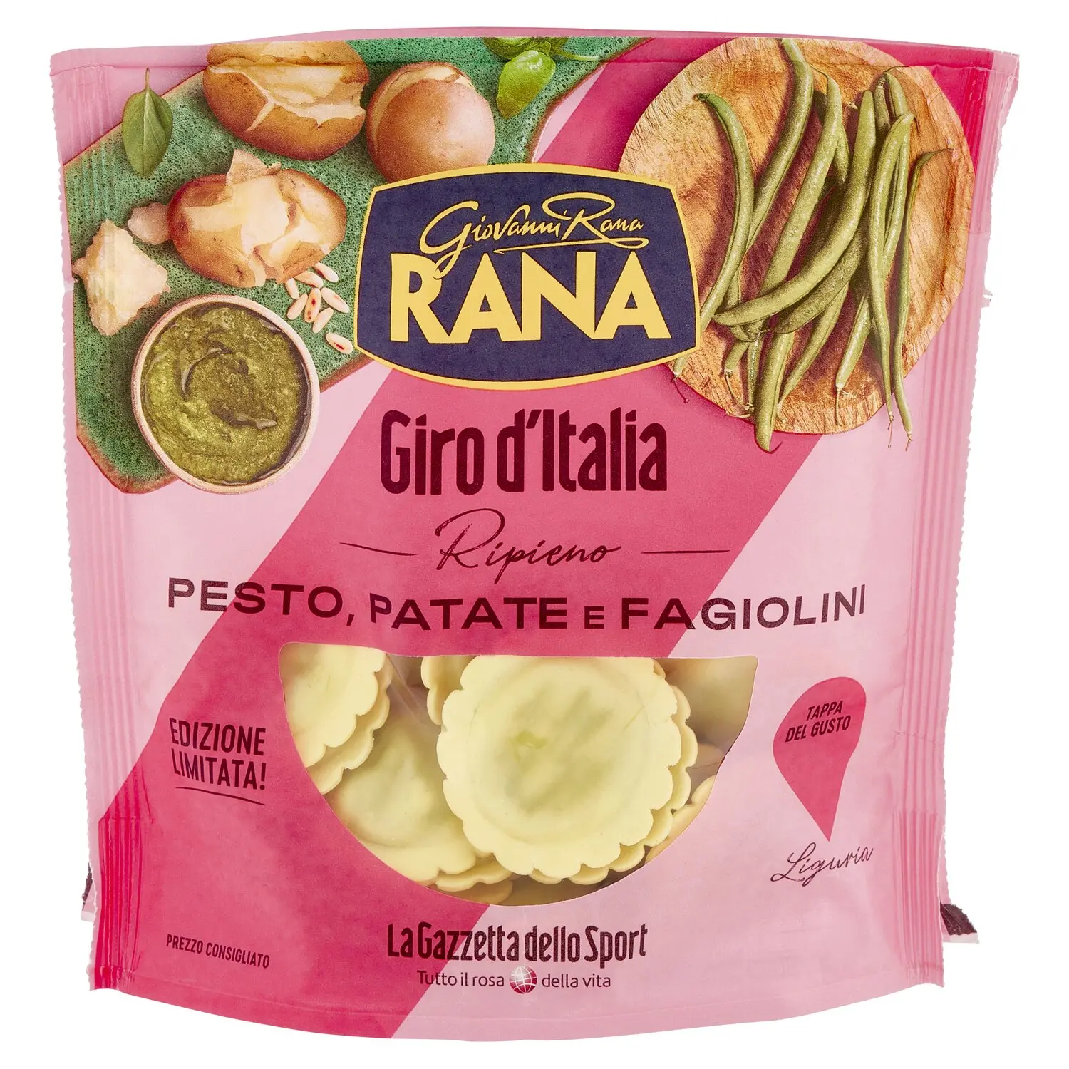 Ravioli Giovanni Rana Giro d'Italia Ripieno Carbonara 250 g