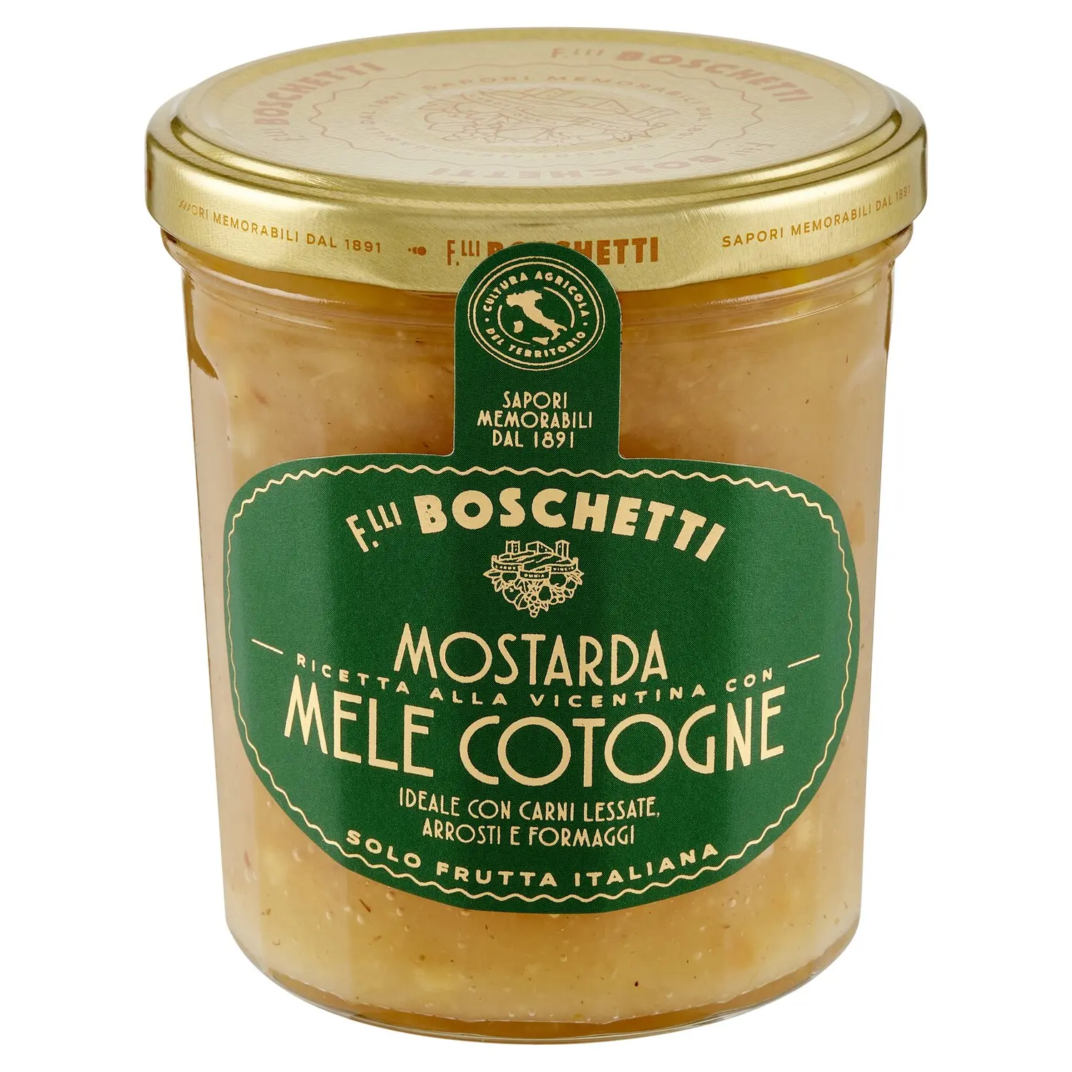 Polpa di frutta Mela e banana - Boschetti - 100 g