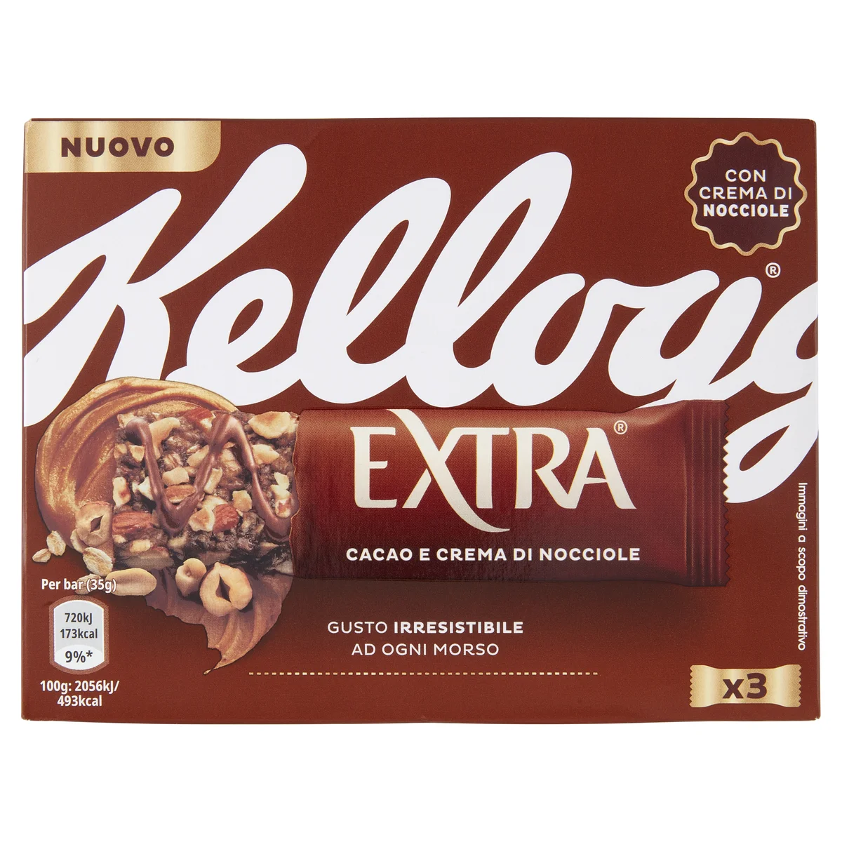Kellog's Barrette di Cereali con Cioccolato, 6 x 20g : :  Alimentari e cura della casa
