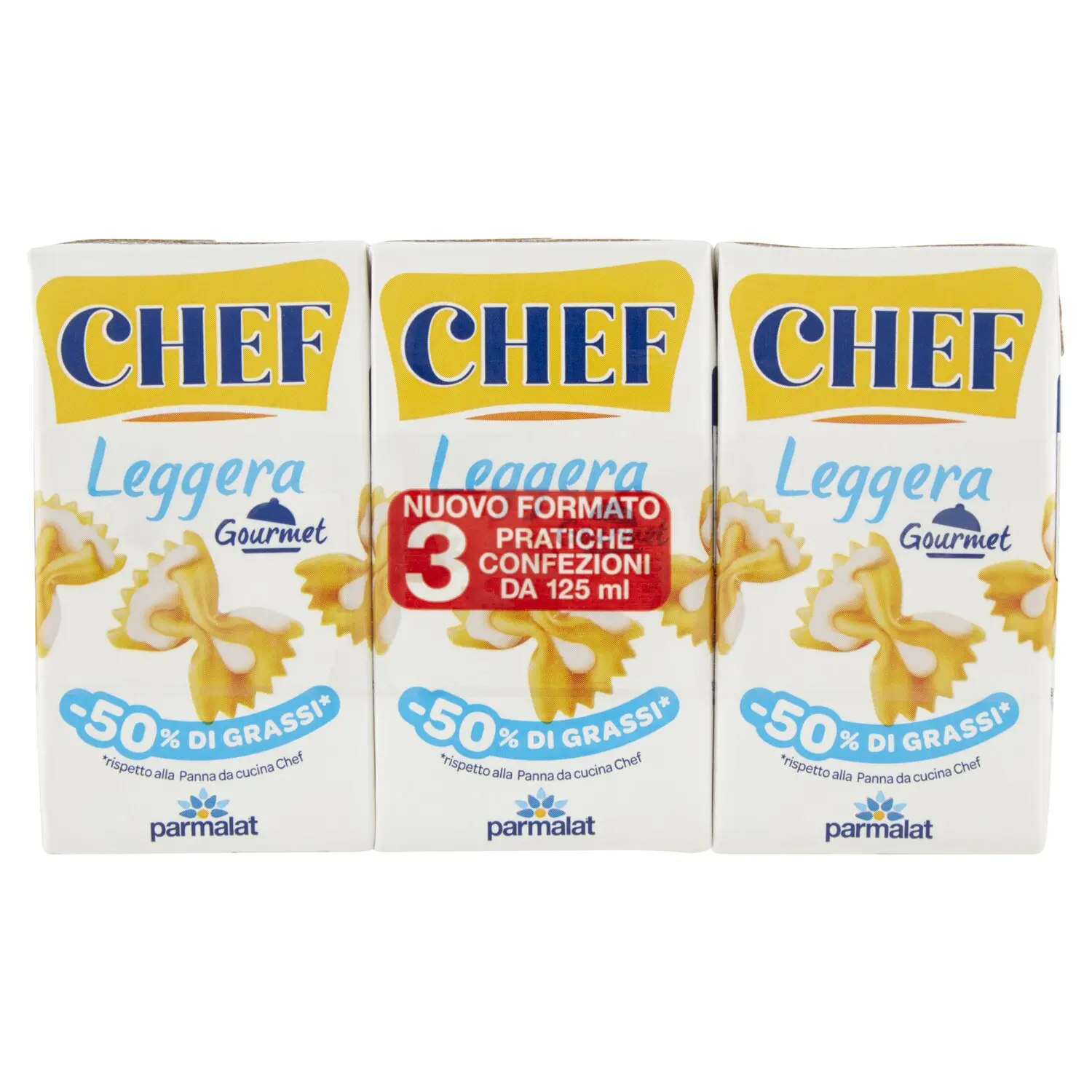 Chef Leggera Gourmet 3 x 125 ml