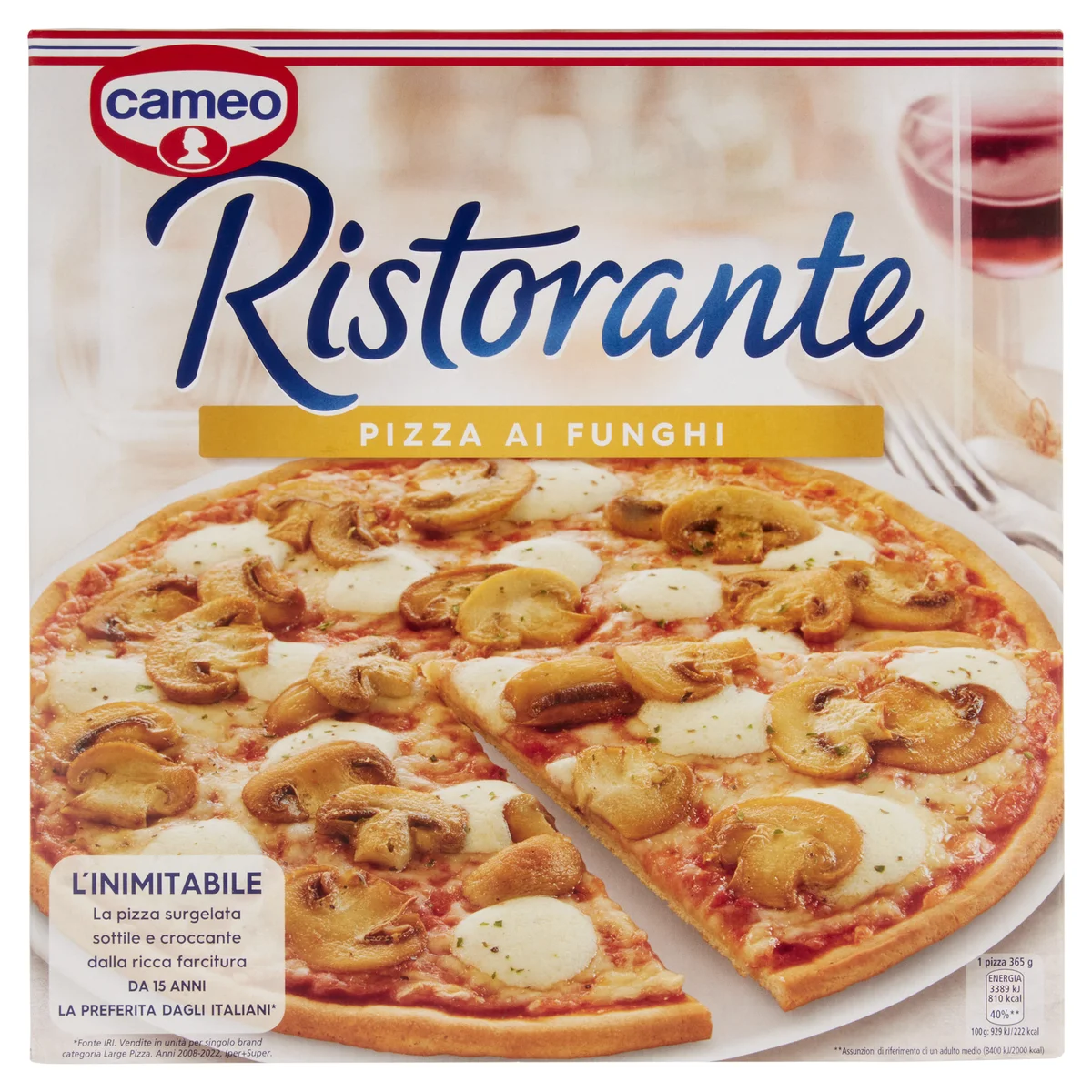 cameo Ristorante Pizza ai Funghi 365 g