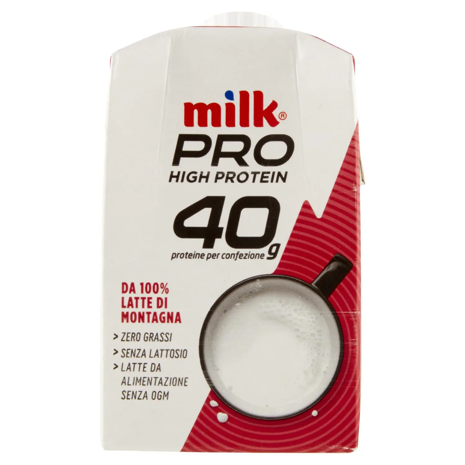 Milk Pro High Protein 40g da 100% Latte di Montagna 500 ml