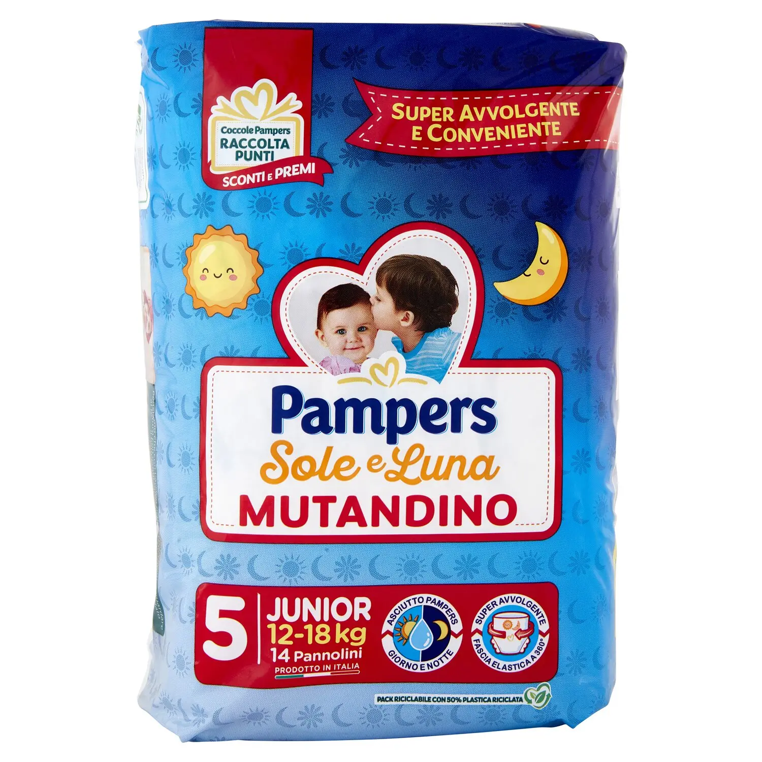 PAMPERS SALVIETTE SOLE & LUNA 90+30 PZ 120