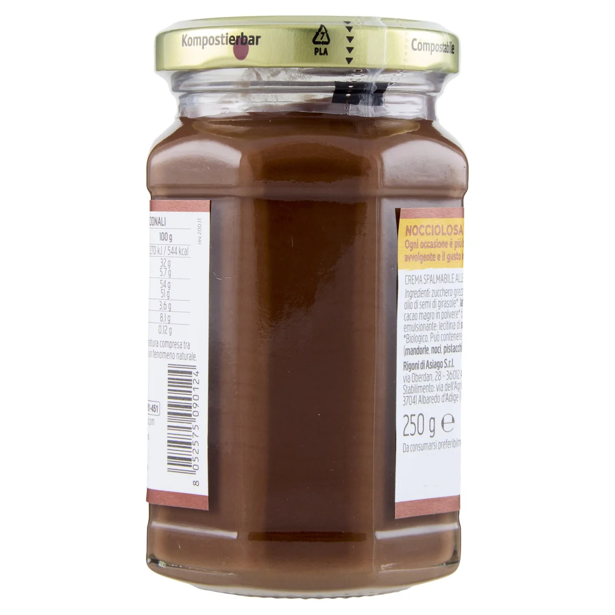 CREMA SPALMABILE NOCCIOLATA MINI Rigoni di Asiago gr 25