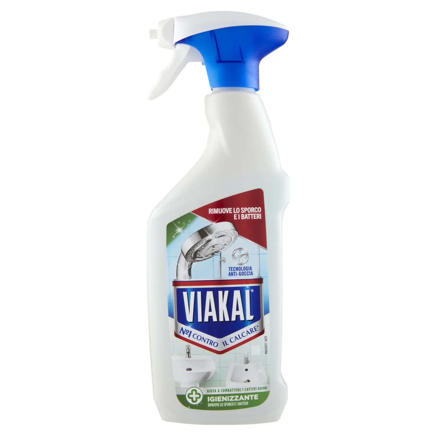 Viakal Detersivo Anticalcare Bagno e Cucina Igienizzante Spray 470