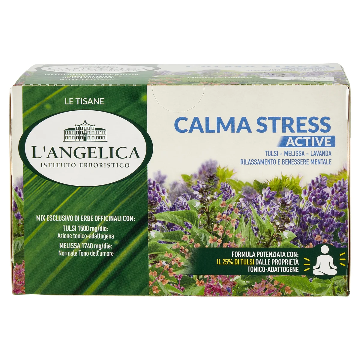 L'Angelica Le Tisane Calma Stress Active 18 Filtri 34,2 g